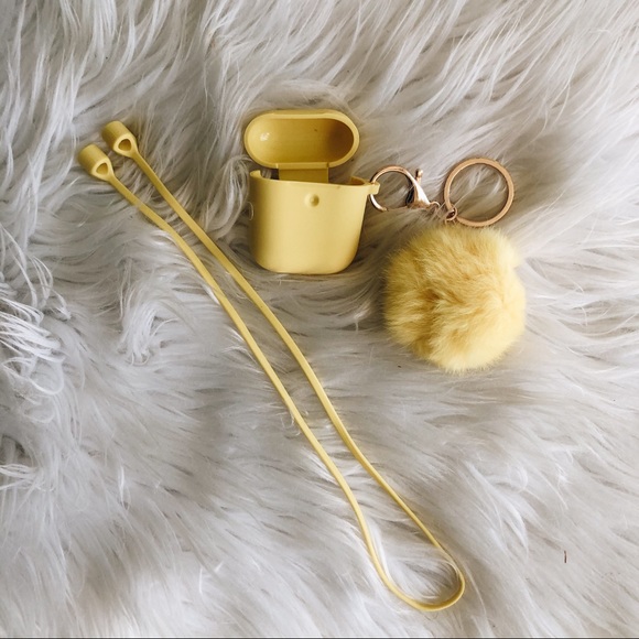 SOLD | AirPod case with Pom Pom - Picture 3 of 3